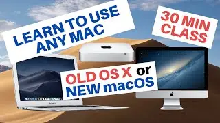 How to use a Mac | Learn to use Apple Computers Full Free Class