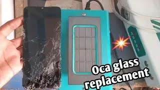 Broken oca glass replacement। how to change oca glass।