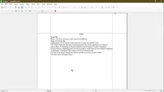 How to Change the Margins in LibreOffice Calc