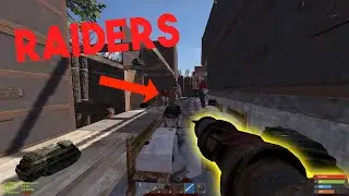 how to defend back to back raids in under 5 minutes against AI #rust #shorts #rustshorts