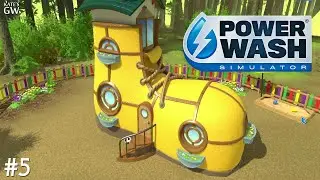 POWERWASH SIMULATOR ➤ДОМ В САПОГЕ. РЕТРО-АВТОМОБИЛЬ ➤#5