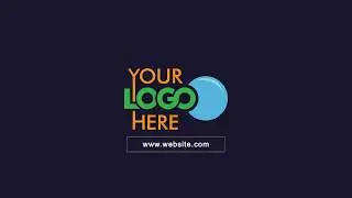 414 v4   Flat Logo Animation reveal 2d minimal colorful V4