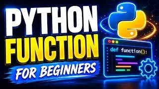 Python Tutorial: functions for beginners // network engineers