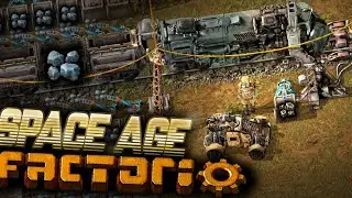 L'Ère des Trains - Factorio Space Age #02