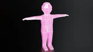 How to make Character in Blender in Hindi .Low poly