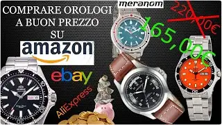 Orologi al PREZZO più basso su AMAZON e altri siti