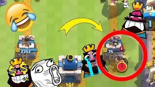 Clash Royale toughest win ever 😱😱