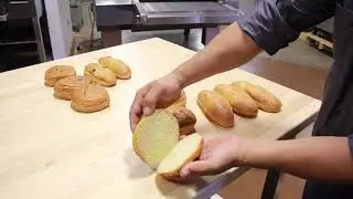 GASPARIN BUN SLICER DEMO | Food Makers Bakery Equip