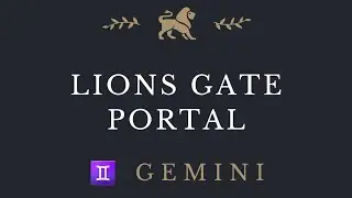 ♊ #Gemini | Get ready for an intense connection | Lions gate tarot 📚