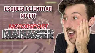 MOTORSPORT MANAGER #2 - MINHA PRIMEIRA CORRIDA GRAVADA FOI UM DESASTRE!