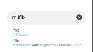 iflix Mobile Web: World's Fastest Tutorial