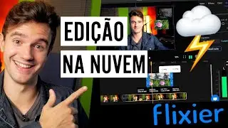 Como EDITAR VÍDEOS no Flixier (editor online, profissional)