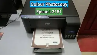 Colour photocopy, xerox in Epson l3151 printer | Best colour printer