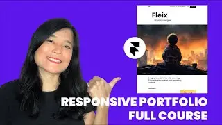 How to Build a Portfolio in Framer #2