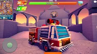 Fire Truck In Zombie Deadland | Off The Road OTR Offroad Car - Driving Game Android Gameplay HD