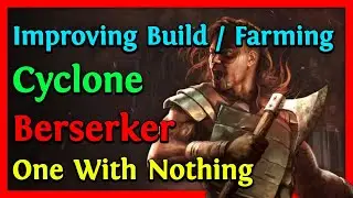 🔴POE One With Nothing Cyclone Berserker | Improving The Build And Farming End Game | Live Stream