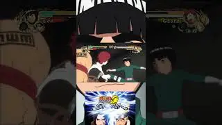 Ultimate jutsu sakura and rock lee (Naruto storm 1 ) #shorts #yearofyou