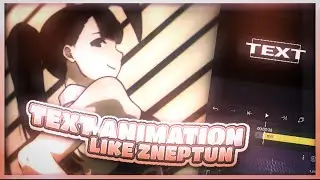 text animation tutorial like zneptun [preset in description!] |ALIGHT MOTION TUTORIAL|