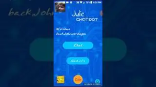 Getn hicht with my phone.:: Julie chatbot.