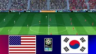 FIFA 23:  USWNT vs. SOUTH KOREA (w) | Sep 9, 2024 | FIFA Women's World Cup 2023 | PS5 Gameplay
