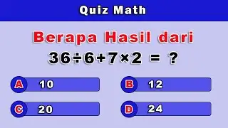 MATH QUIZ EASY TO HARD LEVEL | MATH QUIZ | CC244