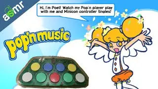 [ASMR] Playing Pop'n Music - Tap'n Minicon Sounds [NO TALKING]