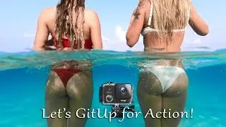Girls with GitUp G3 Duo action camera
