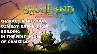 SMALLAND Early Access - Character Creation, Gathering, Combat, Building Gameplay - No Commentary