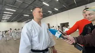 Абсолютный Чемпион Мира Александр Ерёменко. Интервью для ТВ, во время Мастер-класса в Хабаровске.