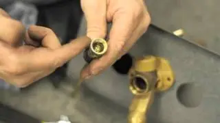 Fixing Faucets   How to Repair a Leak in a Frost Proof Water Faucet