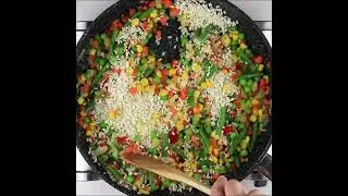 Ризотто с овощами вкусный рецепт овощей)