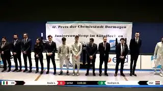 Dormagen World Cup 2024 JMS - L4 - Leonardo Reale ITA v Ahmed Hesham EGY