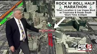 Rock ‘N’ Roll Las Vegas Running Series brings weekend road closures