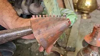 ANTIQUE copper Arabic Dallah Restoration