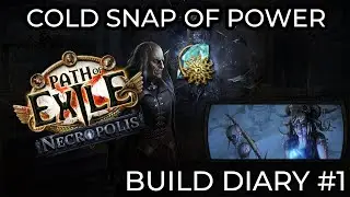 Cold Snap of Power Occultist - Build Diary - Day 1 (Necropolis League)