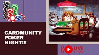 Cardmunity Poker Night!!