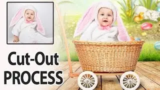 How To Cut Out Image To Use Digital Backgrounds - New Photoshop Extraction Workflow
