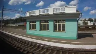 Поезд №25, прибытие на ст. Смоленск-Центральный