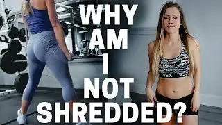 Why I'm not Shredded? with GLUTE workout