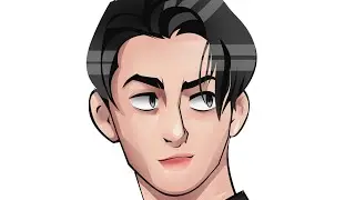 Sketch to vector | How to make Normal normal art without gradient For beginner .. easy Method Ever