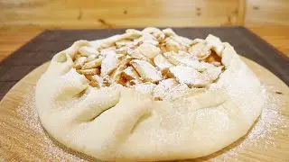 Галета с яблоками
