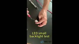 LED small backlight test