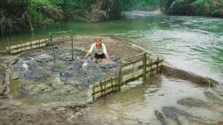 Full Video: How to Make Simple Fish Trap From Bamboo, The SECRET to FISHING TRAPS and BAIT Tips.