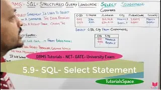 5.9- SQL Select Statement | select syntax in sql | select sql query | introduction to sql course