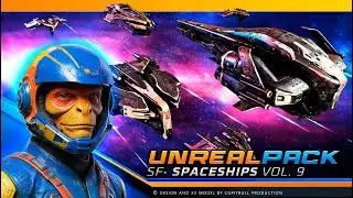 UE4 - Spaceships VOL.9
