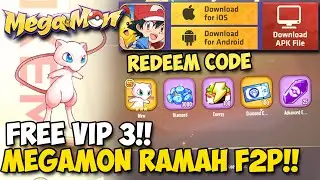 Akhirnya Rilis Mega Mon Game Pokemon Ramah F2P!!? 1 Redeem Code Pokemon Mew!! (Android/iOS)