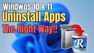Completely remove Uninstalled Apps from your Windows 11 & 10 (Revo Uninstaller)