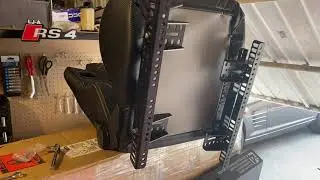 Universal Sport Bucket Seat Brackets (Low-Mounted) - Base Plate Adapters for Aftermarket Seats