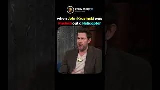 When John Krasinski Was Pushed Out A Helicopter