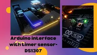 Arduino uno interface with ds1307 timer rtc sensor || Arduino use as a clock